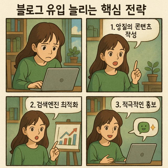 블로그 유입 늘리는 핵심 전략